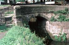 Lock 12 Tail Bridge,  Marple. July 1974