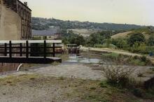 Sowerby Bridge Locks. 1989