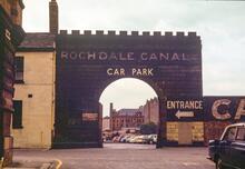 Entrance to Dale Street Basin, Manchester. 