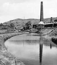 Looking north towards West Summit Lock. 5 July 1970