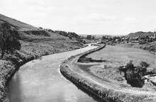 Looking south from West Summit Lock. 5 July 1970