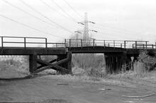 Bridge (WYK @ 0m 48ch) carrying the Wyken Mineral Branch Railway over the original Longford Junction line