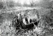 Brinklow. Remains of the FMC steamer The Earl.  1962. 