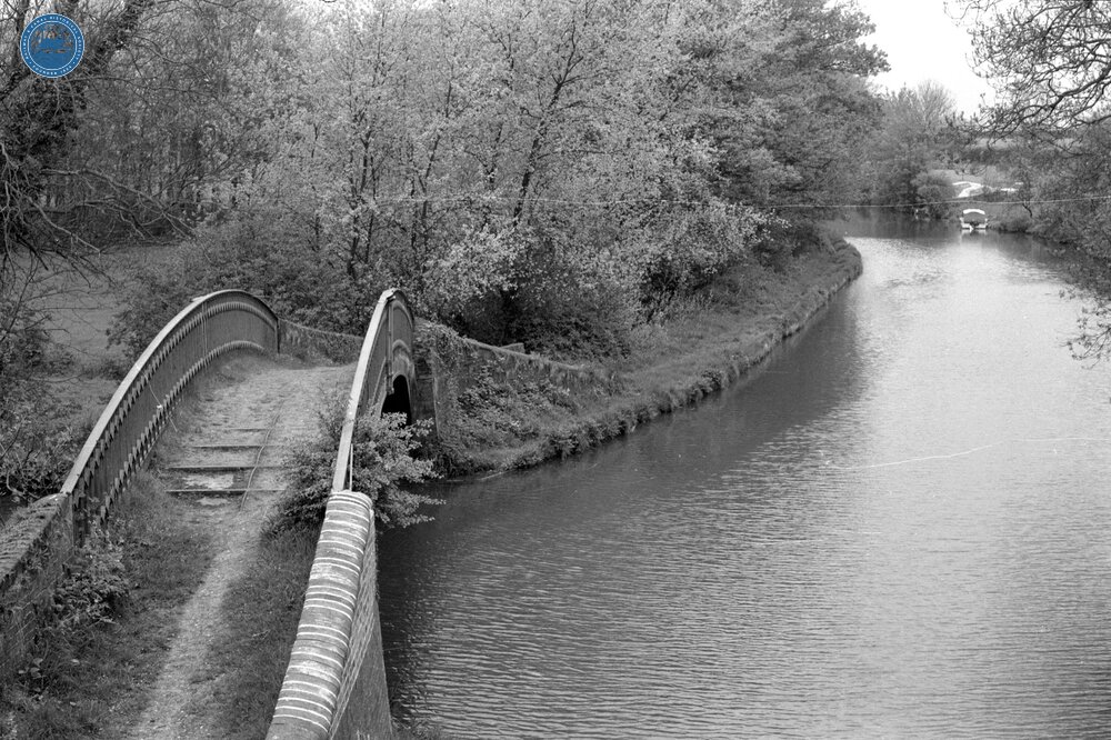 Horseley iron bridge over Newbold Loop