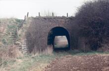 Hollyhill Bridge Aqueduct, Ansty.  April 1977