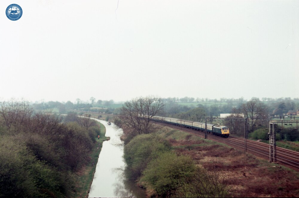 Nettle Hill cutoff from Bridge 24. May 1973