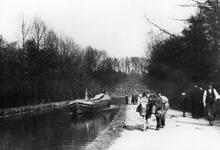 Canal Near Brownsover – section of 1830’s canal -photo c1920