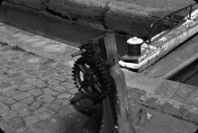 Paddle gear, Hillmorton Locks, 1964