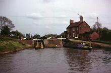DARLEY & VELA at Hillmorton Middle Locks. June 1965