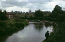COLESHILL & CYGNUS below Hillmorton Middle Lock. September 1965