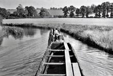 Admiral and Mosquito on return trip from Banbury. August 1953