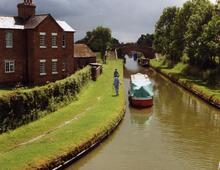Braunston, view south-west from junction.