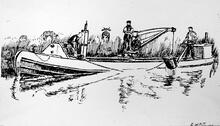 Horton Dredger. C1870