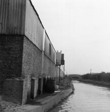Napton brickworks looking south. 1976