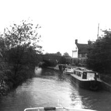 Napton Bridge and Inn. 1976