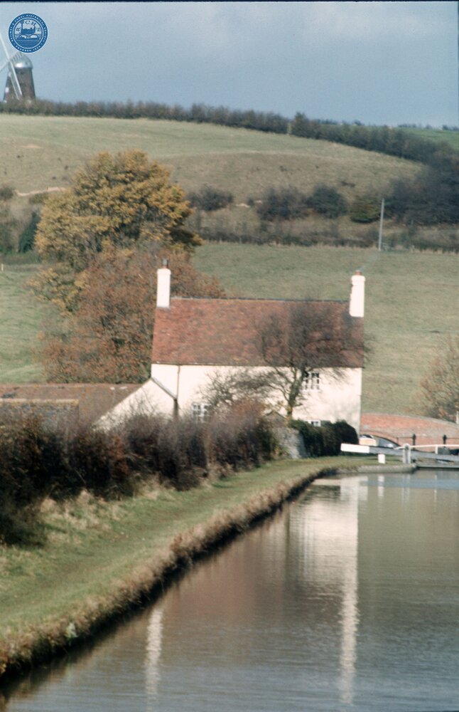 'The Locks' house by Napton Bottom lock. March 1973