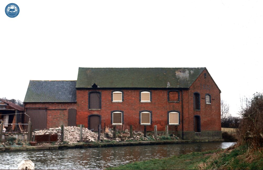 Warehouse at Marston Doles.  March 1973