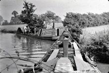 Admiral and Mosquito on trip to Banbury stemmed up at Claydon. August 1953