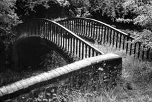 Cast Iron Turnover Bridge, Fenny Compton. May 1979