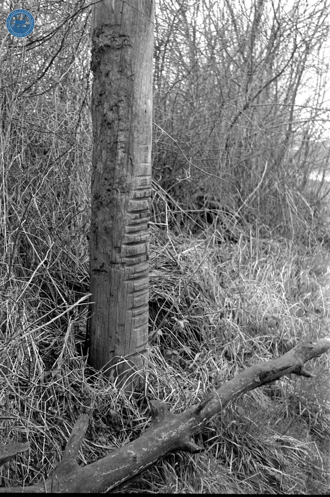 Running post at Bridge 122 March 1973