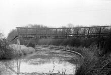 One Beam Footbridge, No. 131A. February 1973