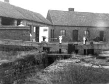 Claydon former workshops 1981