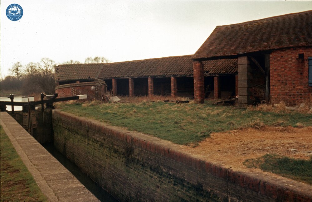 Claydon Depot and Top Lock, February 1973
