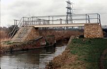 Banbury. Bridge 163, Marsh Bridge. February 1973