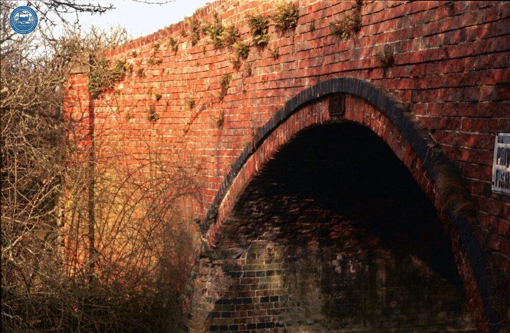 Slat Mill Bridge. No. 156.  February 1973