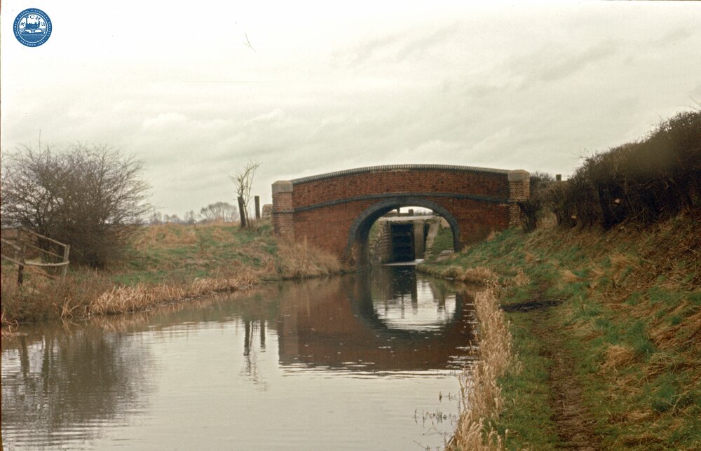 Hardwick Bridge, near Banbury.  February 1973