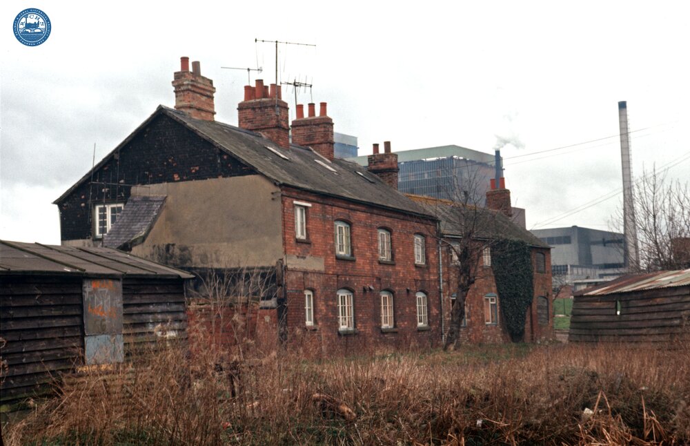 Banbury. Grimsbury Wharf. February 1973