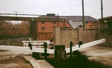 Banbury Lock and draw bridge. April 1965