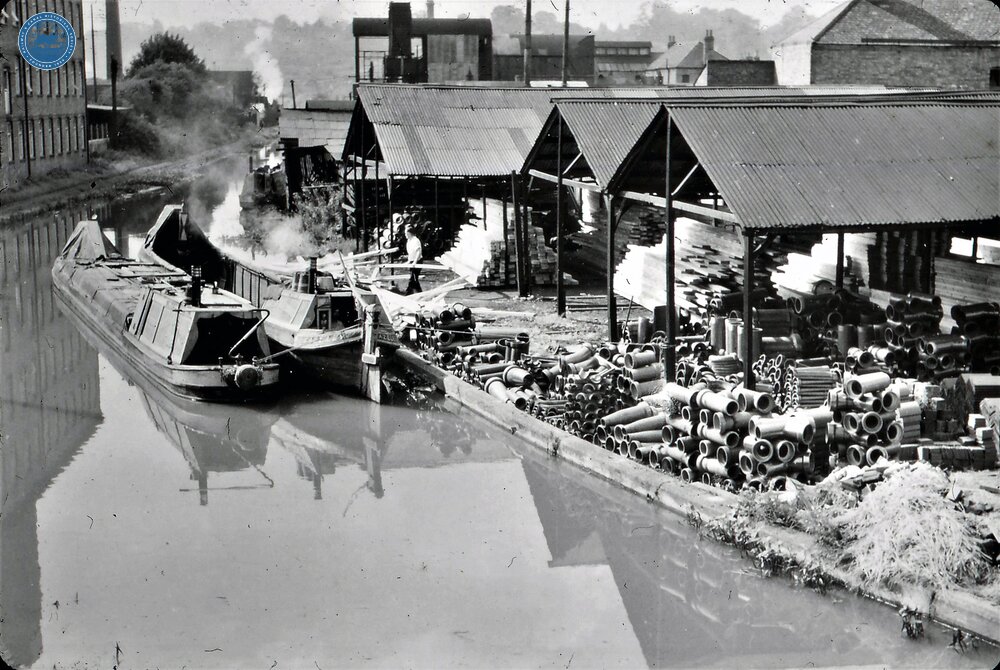 Bridge Wharf, Banbury. August 1953