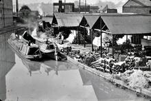 Bridge Wharf, Banbury. August 1953