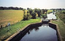 Aynho Weir Lock. 3rd July 2000