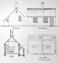 Aynho Lock Weir Cottage [sketch drawing]