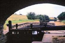 Aynho Weir Lock looking South. October 1969