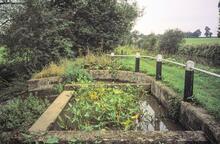 Overflow Weir near Adderbury. 17th September 1997