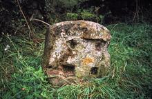 Remains of 68 milepost. 17th September 1997