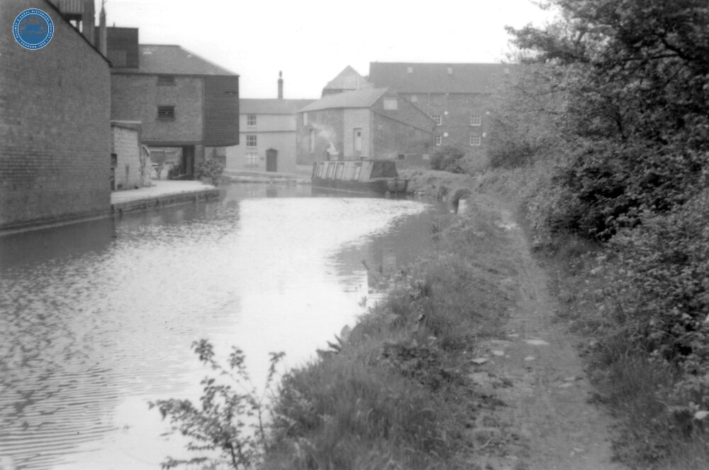 Banbury, below lock, c1957.