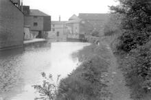 Banbury, below lock, c1957.