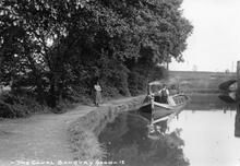 Banbury, below lock, c1930.