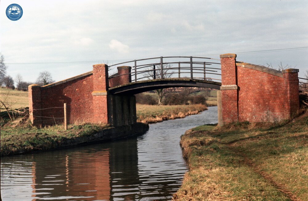 Bridge 172. South of Banbury. February 1973