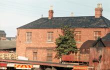 Terraced houses.  February 1973