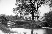 GWR Ashendon & Aynho Branch viaduct. c1925