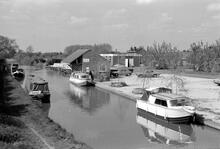 Morgan Giles Cruisers, Aynho Wharf, 1973.