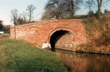 Allens Bridge, Upper Heyford. January 1973