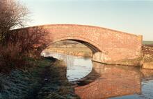 Single Bridge, Upper Heyford, January 1973