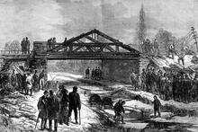 Hampton Gay Train Derailment 1874