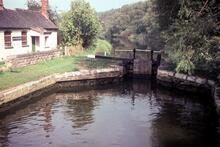 Shipton Weir Lock and Cottage. September 1967